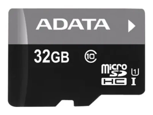ADATA  |  Premier UHS-I  |  32 GB  |  microSDHC  |  Flash atmiņas klase 10  |  Adapteris