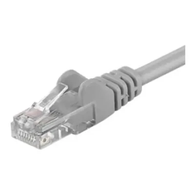 Goobay  |  CAT 6 patch cable, U / UTP  |  Grey RJ45 male (8P8C)  |  RJ45 male (8P8C)