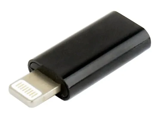 Cablexpert  |  USB Type-C adapters (CF / 8pin M), Melns