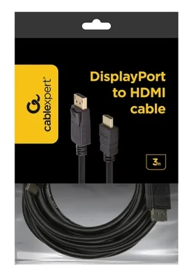 Cablexpert  |  DP uz HDMI  |  3 m