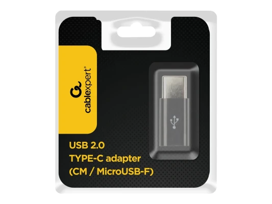 Gembird  |  USB 2.0 Type-C adapter (CM / MicroUSB-F)  |  Type-C  |  USB