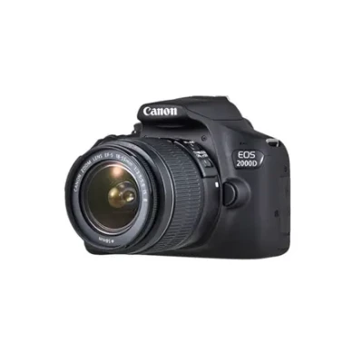 Canon  |  EOS  |  2000D 18-55 III EU26  |  SLR kameras komplekts  |  Megapikseļi 24.1 MP  |  ISO jutība (maks) 12800  |  Displeja diagonāle 3.0 "  |  Wi-Fi  |  Video ieraksts  |  APS-C  |  Melns