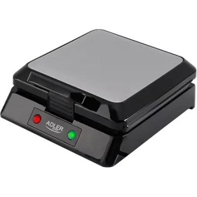 Adler  |  Waffle maker  |  AD 3036  |  1500 W  |  Number of pastry 4  |  Belgium  |  Black