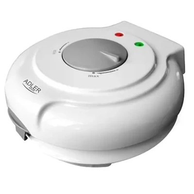 Adler  |  Waffle maker  |  AD 3038  |  1500 W  |  Number of pastry 1  |  Ice Cone  |  White