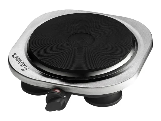 Camry  |  Table Electric Hob  |  CR 6510  |  1 Cooking Zone  |  Rotary Controls  |  Stainless Steel