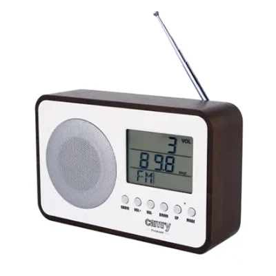 Camry  |  Digital Radio  |  CR 1153  |  5 W  |  White / woden