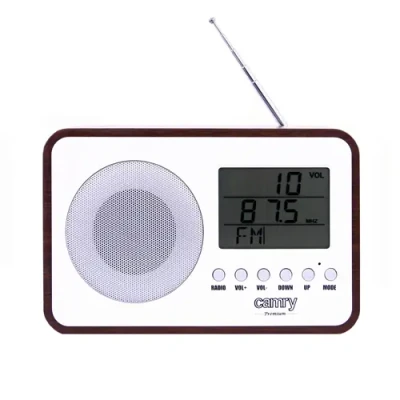 Camry  |  Digital Radio  |  CR 1153  |  5 W  |  White / woden