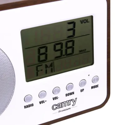 Camry  |  Digital Radio  |  CR 1153  |  5 W  |  White / woden