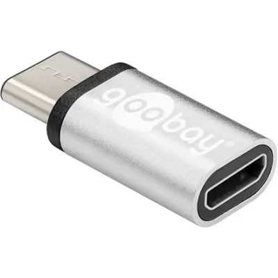 Goobay  |  USB-C to USB 2.0 Micro-B adapter  |  56636  |  USB Type-C  |  USB 2.0 Micro female (Type B)