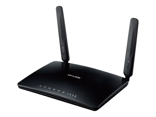 4G LTE Router  |  TL-MR6400  |  802.11n  |  300 Mbit / s  |  10 / 100 Mbit / s  |  Ethernet LAN (RJ-45) ports 3  |  Mesh Support No  |  MU-MiMO No  |  4G  |  Antenna type 2xExternal  |  No USB