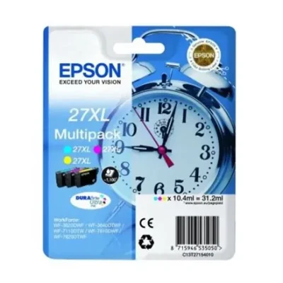 Epson Cartridge Multipack  |  T2715  |  Ink Cartridge  |  Cyan, Magenta, Yellow