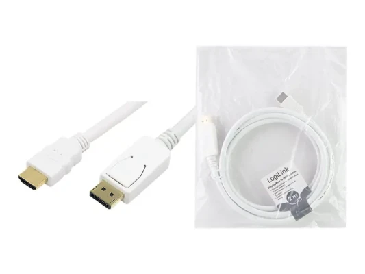 Logilink  |  Cable DisplayPort to HDMI  |  CV0055  |  DP to HDMI  |  2 m