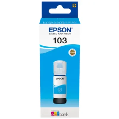 Epson 103 ECOTANK  |  Ink Bottle  |  Cyan