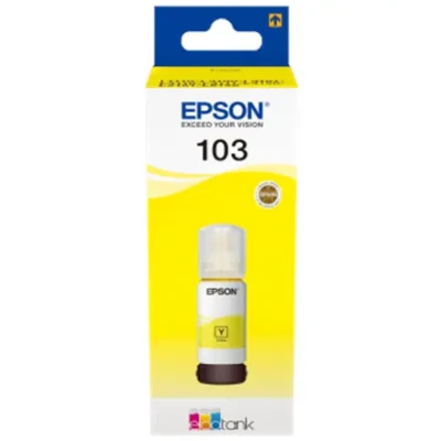Epson 103 ECOTANK  |  Ink Bottle  |  Yellow