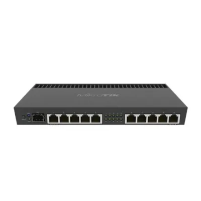 MikroTik RouterBOARD RB4011iGS+RM Router  |  Gigabit Ethernet  |  10× RJ-45  |  1× SFP+