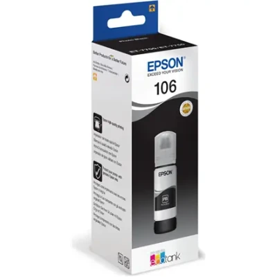 Epson Ecotank Photo  |  106  |  Ink Bottle  |  Black