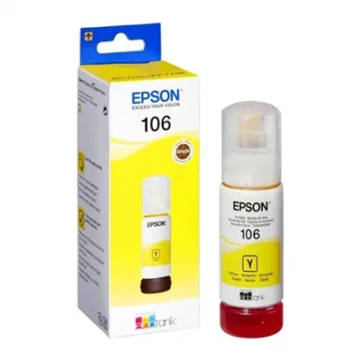 Epson Ecotank  |  106  |  Ink Bottle  |  Yellow