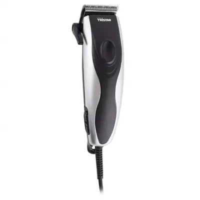 Tristar  |  Hair trimmer  |  Step precise 3 - 12 mm  |  Black /  stainless steel