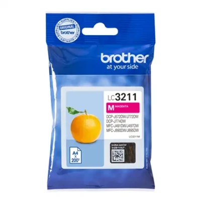 Brother LC3211M  |  Inkjet cartridge  |  Magenta