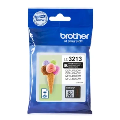 Brother LC3213BK  |  Tintes kasete  |  Melna