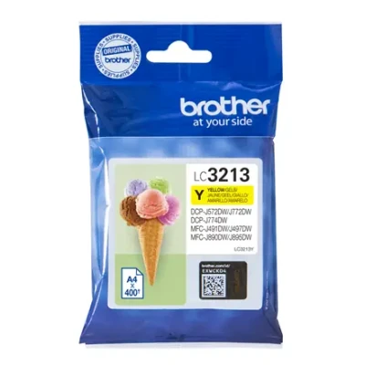Brother LC3213Y  |  Ink Cartridge  |  Yellow