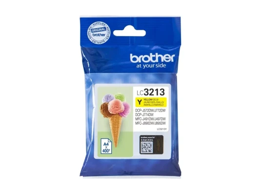 Brother LC3213Y  |  Ink Cartridge  |  Yellow