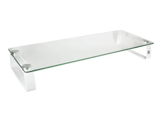 Logilink BP0027 Tabletop monitor riser, glass  |  Logilink