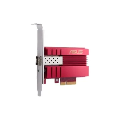 Asus  |  XG-C100F 10G PCIe Network Adapter; SFP+ port for Optical Fiber Transmission and DAC cable  |  10 / 100 / 1000 / 10000 Mbit / s