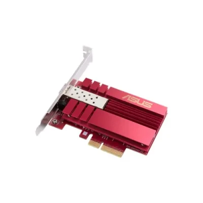 Asus  |  XG-C100F 10G PCIe Network Adapter; SFP+ port for Optical Fiber Transmission and DAC cable  |  10 / 100 / 1000 / 10000 Mbit / s