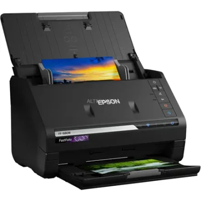 Epson  |  Документный сканер  |  FastFoto FF-680W  |  Беспроводной