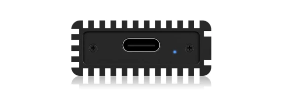 Raidsonic  |  Melns  |  ICY BOX IB-1816M-C31 Ārējais Type-C korpuss M.2 NVMe SSD
