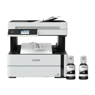 Многофункциональный принтер Epson  |  EcoTank M3170  |  Струйный  |  Черно-белый  |  Все в одном  |  A4  |  Wi-Fi  |  Серый
