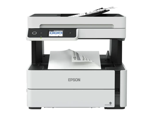 Многофункциональный принтер Epson  |  EcoTank M3170  |  Струйный  |  Черно-белый  |  Все в одном  |  A4  |  Wi-Fi  |  Серый