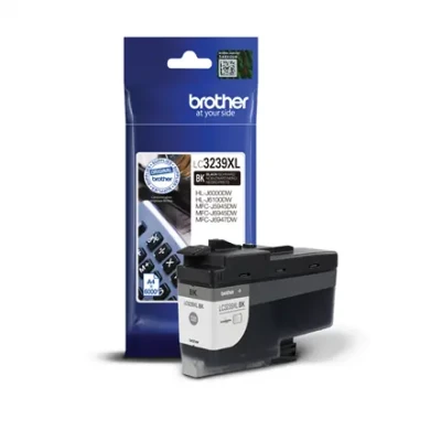 Brother High-yield Ink Cartridge  |  LC3239XLBK  |  Ink  |  Black