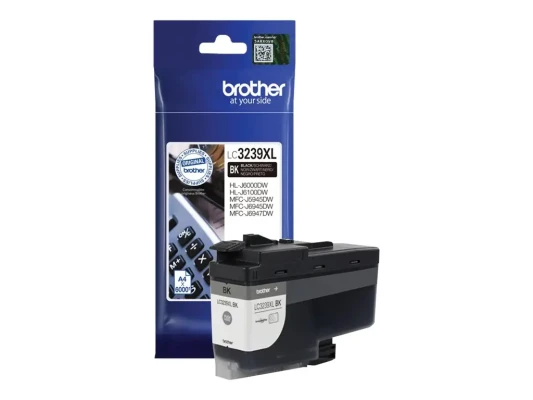 Brother High-yield Ink Cartridge  |  LC3239XLBK  |  Ink  |  Black