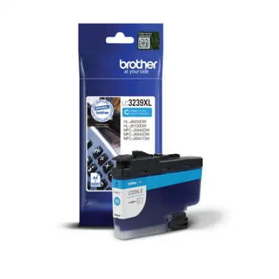Brother High-yield Ink Cartridge  |  LC3239XLC  |  Ink  |  Cyan
