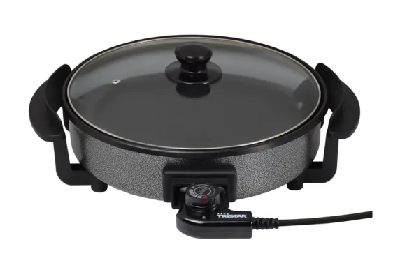 Tristar  |  Multifunctional grill pan  |  PZ-2963  |  Fixed handle  |  Black