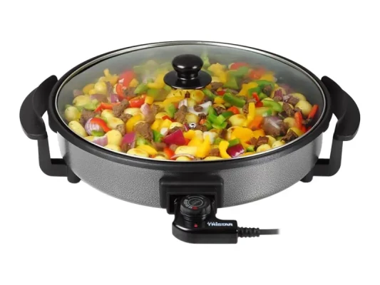 Tristar  |  Multifunctional grill pan  |  PZ-2963  |  Fixed handle  |  Black