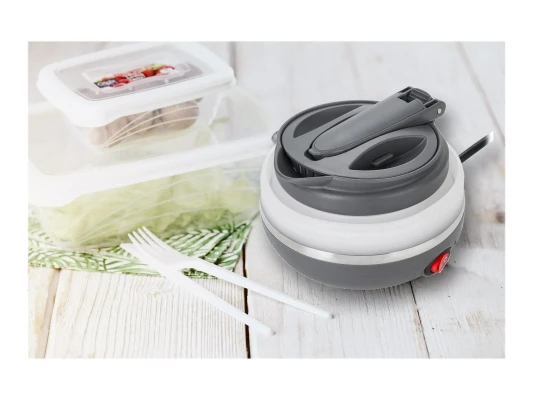 Adler  |  Travel kettle  |  AD 1279  |  Electric  |  750 W  |  0.6 L  |  Silicon  |  White