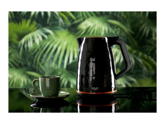 Adler  |  Kettle  |  AD 1277  |  Standard  |  2200 W  |  1.7 L  |  Plastic  |  360° rotational base  |  Black