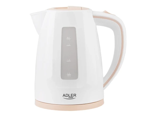 Adler  |  Kettle  |  AD 1264  |  Standard  |  2200 W  |  1.7 L  |  Plastic  |  360° rotational base  |  White