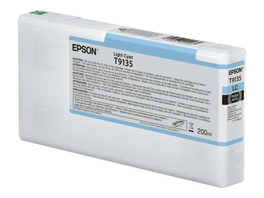 Epson T9135  |  Tintes kasete  |  Gaiši zila