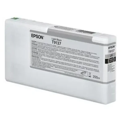 Epson T9137  |  Tintes kasete  |  Gaiši melna