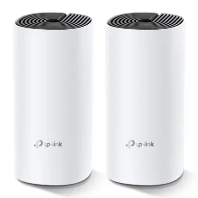 Whole Home Mesh WiFi System  |  Deco M4 (2-Pack)  |  802.11ac  |  300+867 Mbit / s  |  10 / 100 / 1000 Mbit / s  |  Ethernet LAN (RJ-45) ports 2  |  Mesh Support No  |  MU-MiMO Yes  |  No mobile broadband  |  Antenna type 2xInternal  |  No