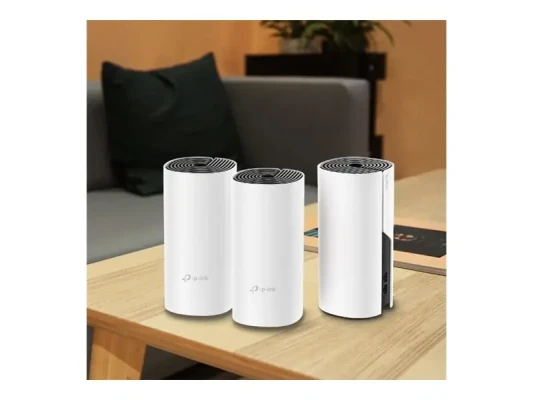 Whole Home Mesh WiFi System  |  Deco M4 (2-Pack)  |  802.11ac  |  300+867 Mbit / s  |  10 / 100 / 1000 Mbit / s  |  Ethernet LAN (RJ-45) ports 2  |  Mesh Support No  |  MU-MiMO Yes  |  No mobile broadband  |  Antenna type 2xInternal  |  No