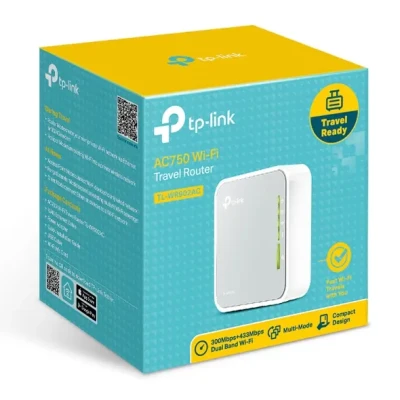 Router  |  TL-WR902AC  |  802.11ac  |  300+433 Mbit / s  |  10 / 100 Mbit / s  |  Ethernet LAN (RJ-45) ports 1  |  Mesh Support No  |  MU-MiMO No  |  No mobile broadband  |  Antenna type 3xInternal  |  1x USB 2.0