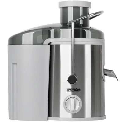 Mesko  |  Juicer  |  MS 4126  |  Type Automatic juicer  |  Stainless steel  |  600 W  |  Extra large fruit input  |  Number of speeds 3