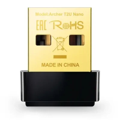 TP-LINK  |  Двухдиапазонный USB 2.0 адаптер  |  Archer T2U Nano
