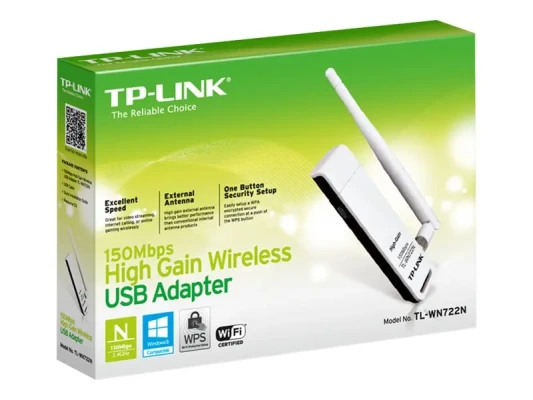 TP-LINK  |  USB 2.0 адаптер  |  TL-WN722N