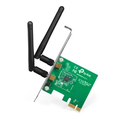 TP-LINK TL-WN881ND PCI Express Adapteris, 2.4GHz, 802.11n, 300Mbps, 1xNoņemama antena 2dBi